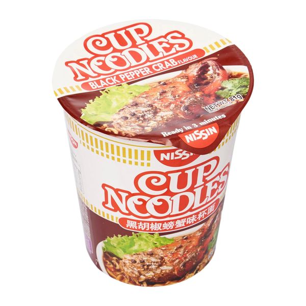 Nissin Black Pepper Crab Flavour Cup Noodles 81g