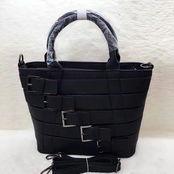 Unique Design Multi Hasp Zipper Women Handle Bag