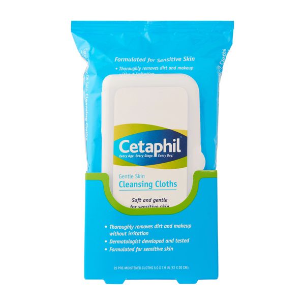 Cetaphil Cleansing Cloth 25 per pack