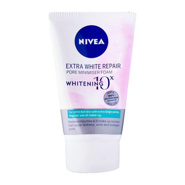Nivea Face Care For Woman Cleanser Extra White Repair Pore Minimiser Foam 100ml