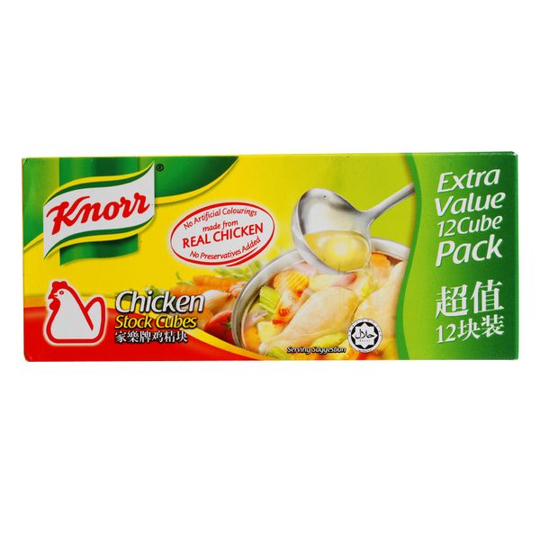 Knorr Chicken Stock Cubes (X12) 120 g