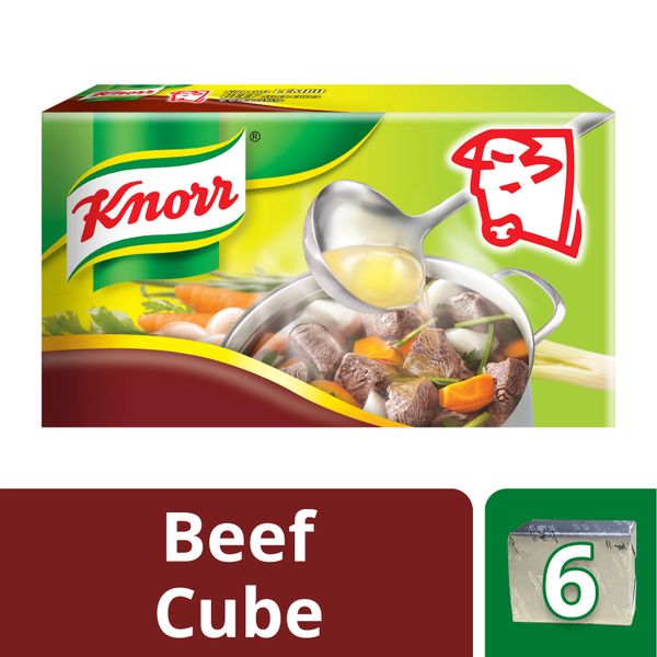 Knorr Beef Stock Cubes (X6) 60 g