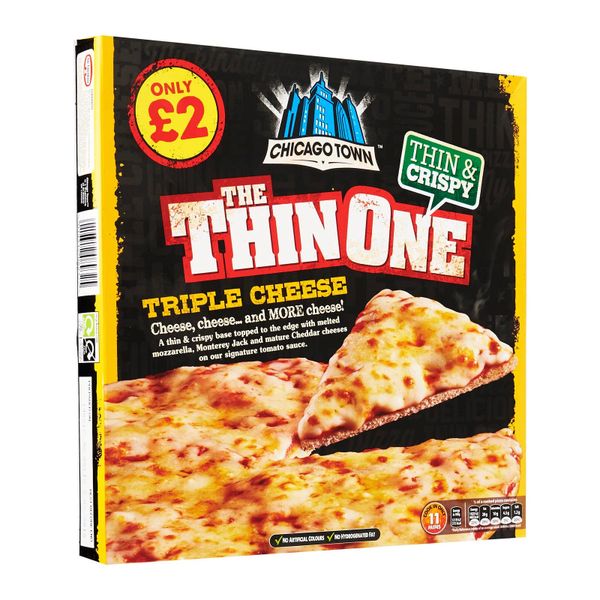 Chicago Town Thin Cheese Pizza - Frozen 305 g