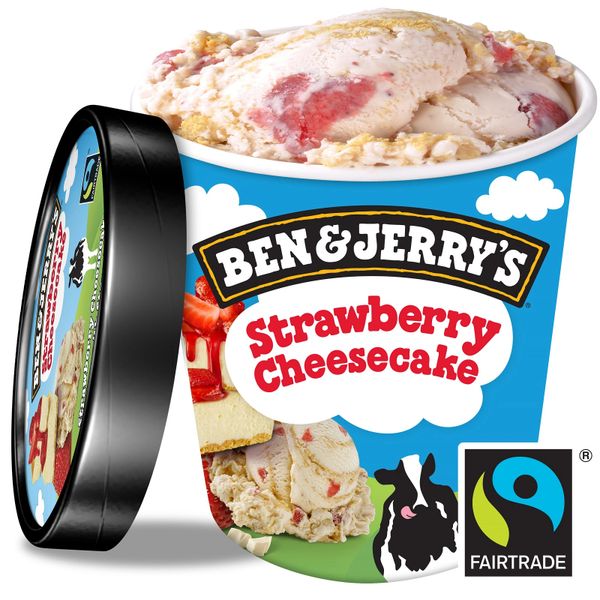 Ben & Jerry's Strawberry Cheese Cake Ice Cream 458 ml