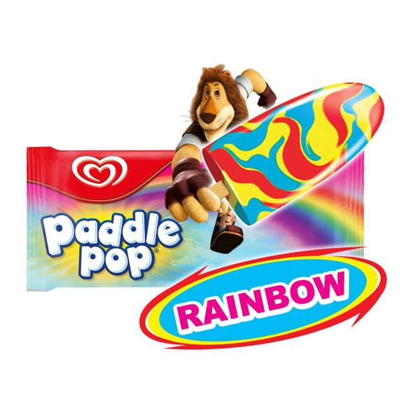 Paddle Pop Rainbow Ice Cream Stick 60 ml | Storetobuy.com