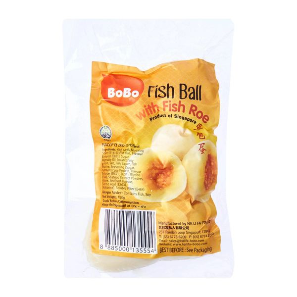 BOBO Fish Ball With Fish Roe 150 g