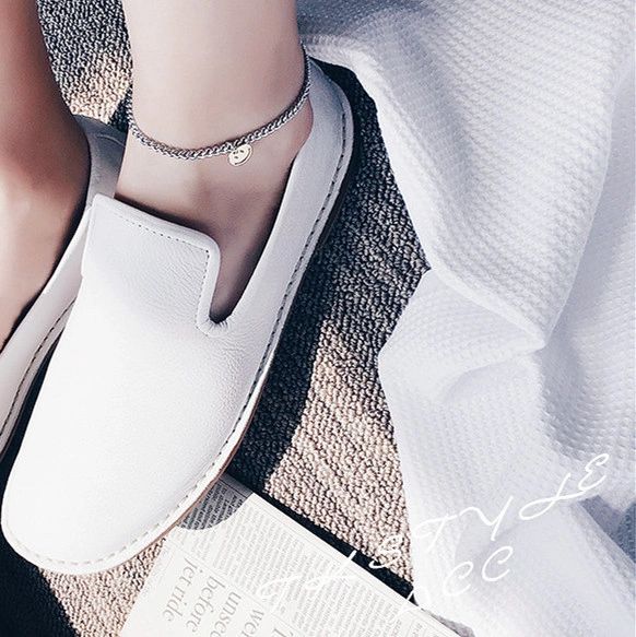 Korean Fashion Smile Face Decorated Casual Anklets
