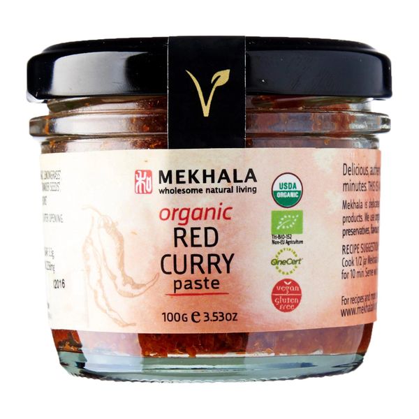 Organic (All-Natural) Thai Red Curry Paste 100 g