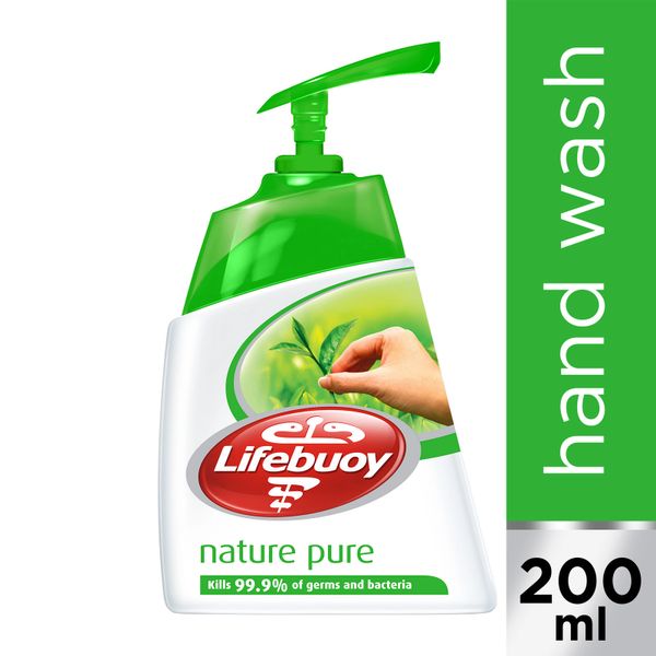 Lifebuoy Nature Pure Anti-Bacterial Handwash 200 ml