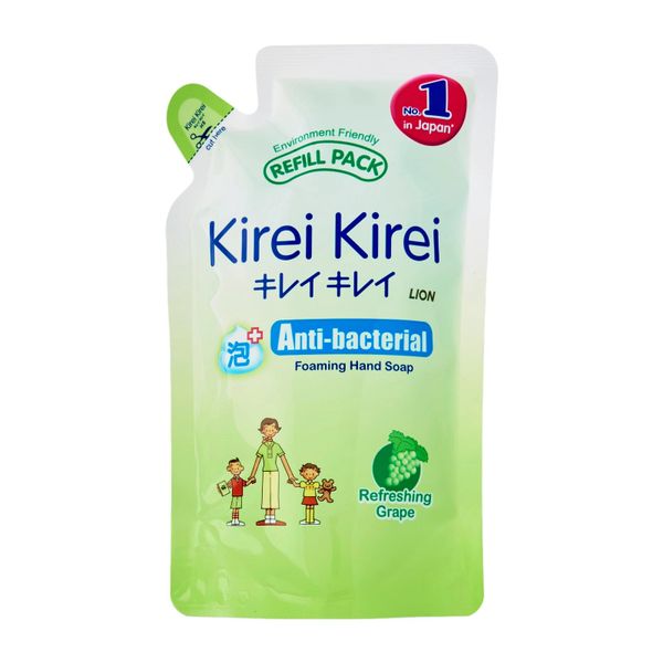 Kirei Kirei Refreshing Grape Anti-Bacterial Foaming Hand Soap Refill Pack 200 ml