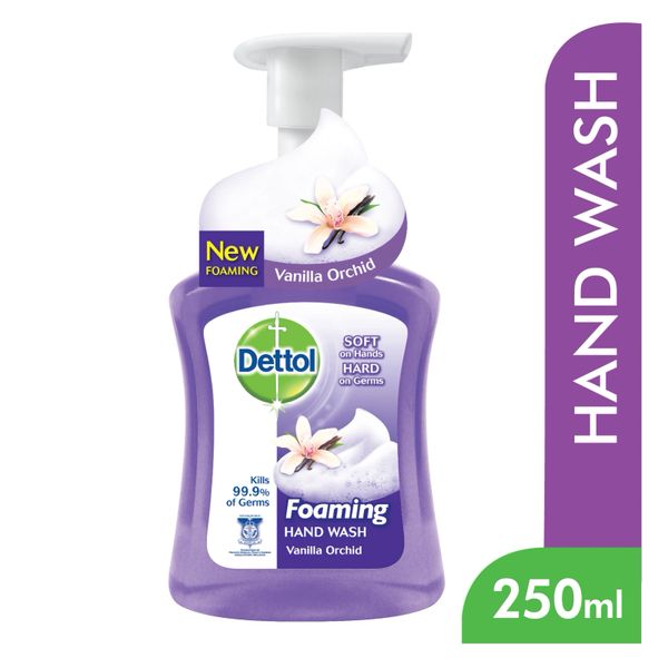 Dettol Foaming Hand Wash Vanilla Orchid 250 ml