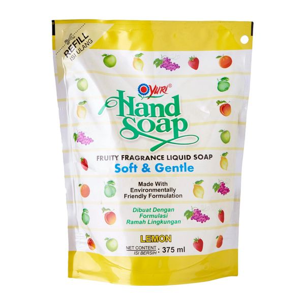Yuri Handsoap Refill Lemon 375 ml