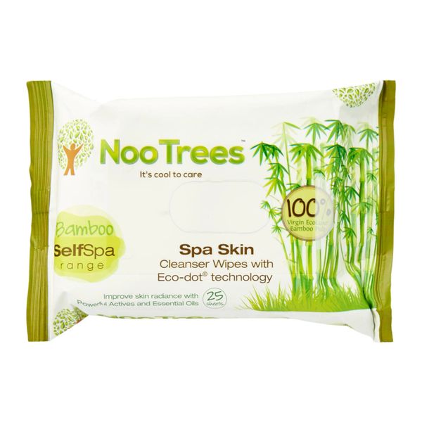 Nootrees Salon Skin Eco-Dot Cleansing Wipes 25 per pack