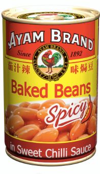 Ayam Baked Beans Spicy 425g