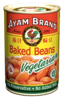 Ayam Baked Beans Vegetarian 425g