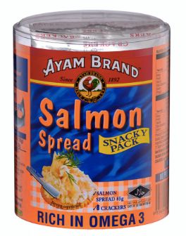 Ayam Salmon Spread Snacky Pack