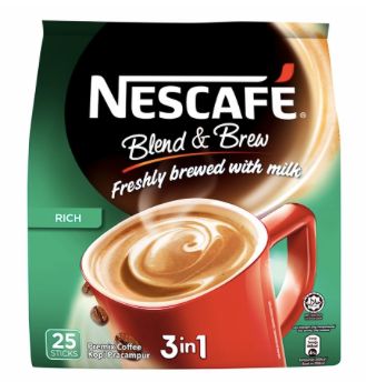 Nescafe 3IN1 Blend&Brew Rich 25X20g
