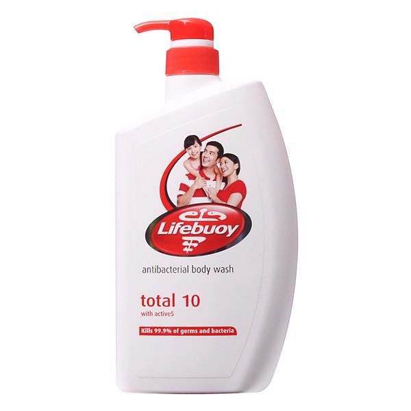 Lifebuoy Total 10 with Active5 Antibacterial Body Wash 1L