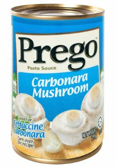 Prego Carbonara Mushroom Tin 300G