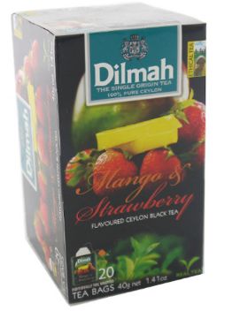 Dilmah F/Env T/Bag-Mango&Straw 20X2G