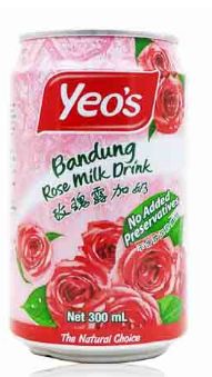 Yeo's Bandung Rose Milk Drk 300ML