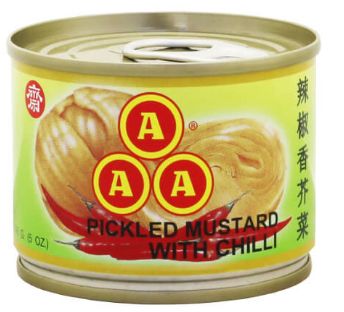 AAA Pickled Mustard W/Cili 145G
