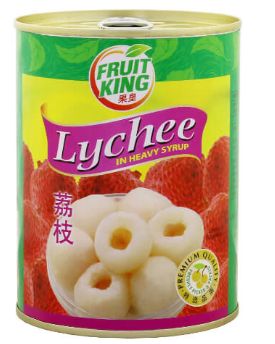 Fruit King Lychee IN Syrup 565G