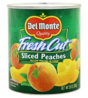 Delmonte F/Cut Peach Sliced 825G