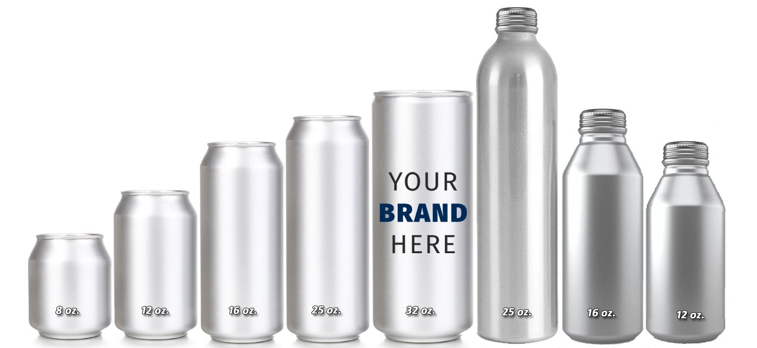 Beverages in Aluminum Cans | Aluminum Can Private Labeling in Los Angeles, CA