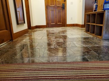 Marble Stone Floor Cleaning
