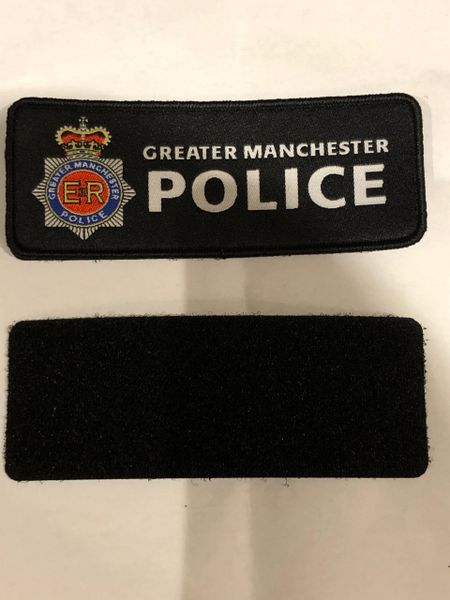 Greater Manchester Police Velcro backed badge- E11R version