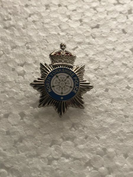 North Yorkshire Police pin / lapel badge-King’s crown