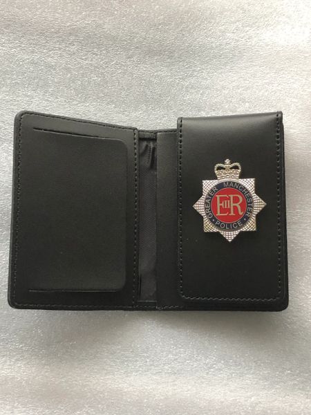 Greater Manchester Police badged warrant card wallet- E11R version