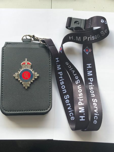 HMP badged neck card Holder & lanyard