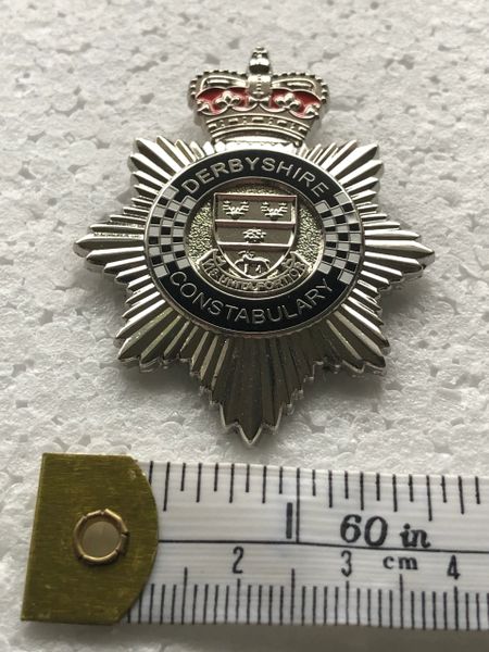 Derbyshire Constabulary badge-Queen Elizabeth design