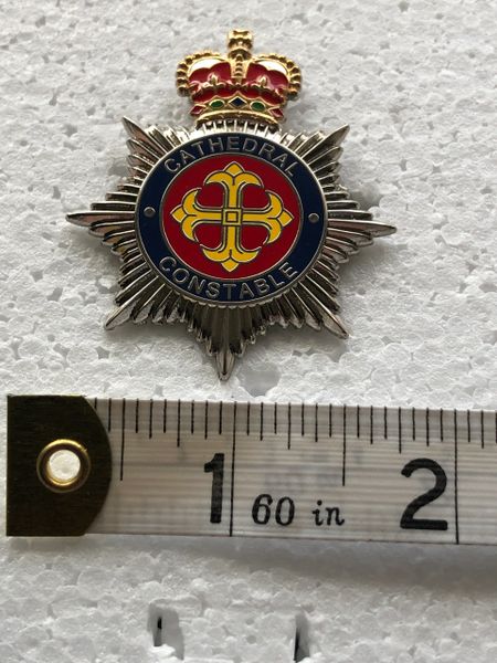 Cathedral Constable badge