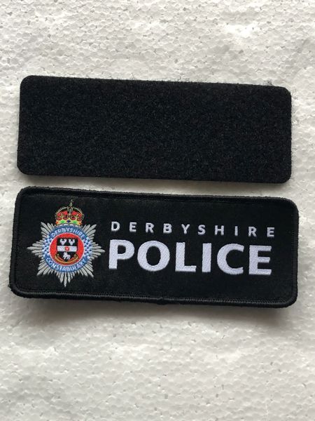 Derbyshire Constabulary patch-Kings Crown design
