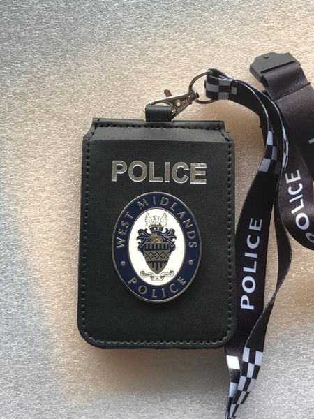 West Midlands Police badged neck holder