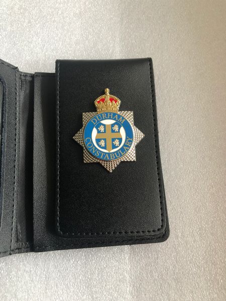 Durham Constabulary badged wallet-updated King’s Crown