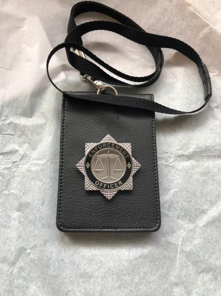Enforcement Officer neck holder