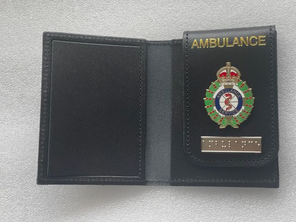 Ambulance ID card & braille bar