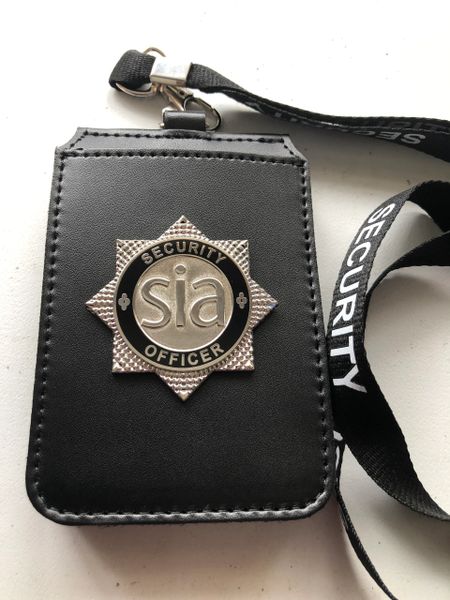 SIA Security triple cardholder