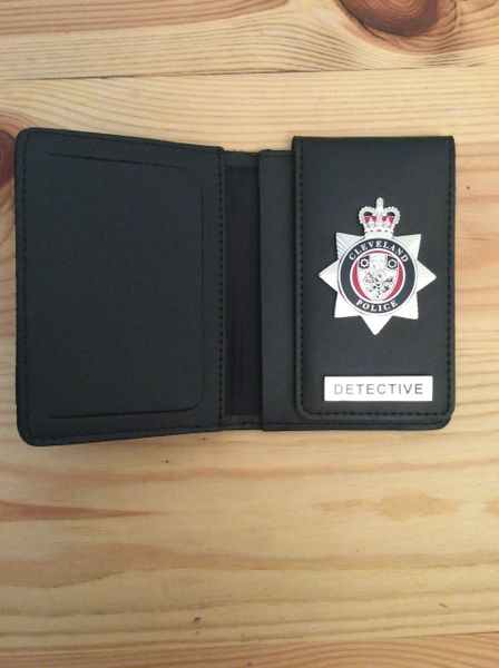 Cleveland Police Detective warrant card wallet