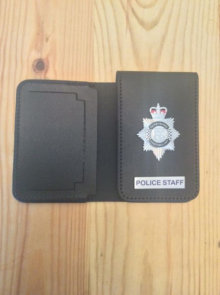 Derbyshire Constabulary Police Staff ID card wallet