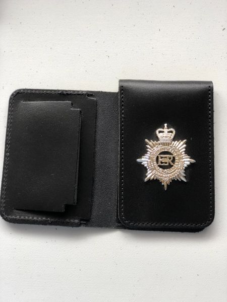 ID card wallet with military crest- collectible