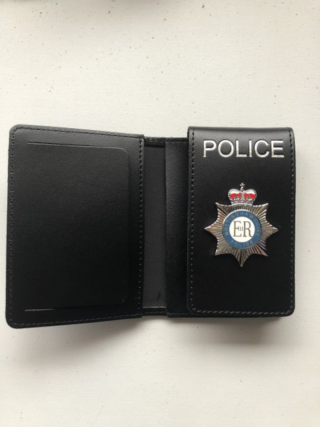 Nottinghamshire Police Commemorative E11R badged warrant card wallet