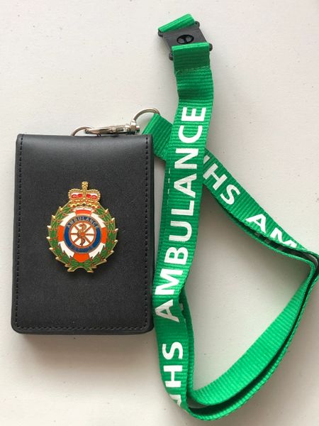 Ambulance ID card & lanyard