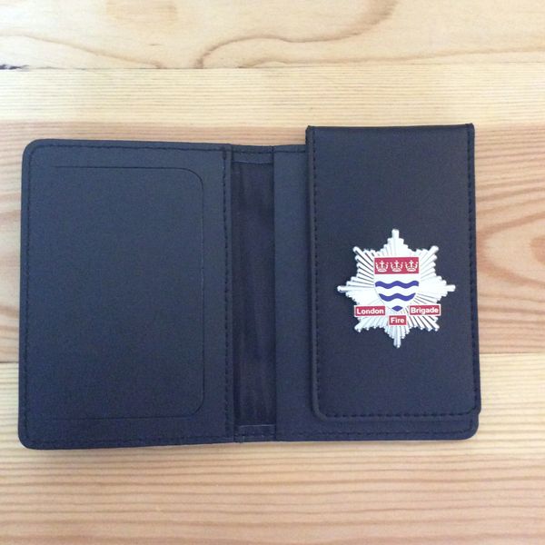 London Fire Brigade badged ID card wallet