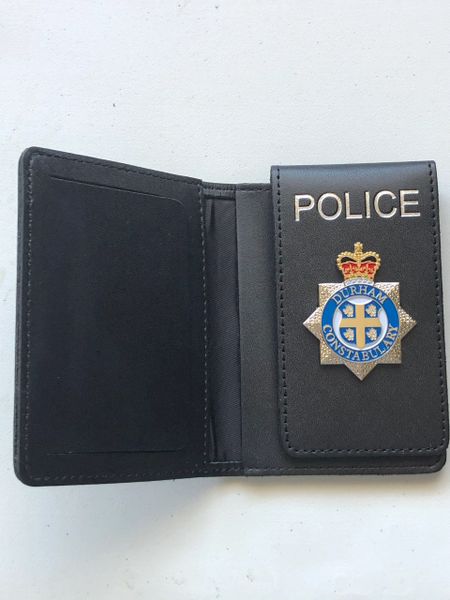 Durham Constabulary badged wallet