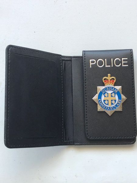 Commemorative E11R Durham Constabulary badged wallet